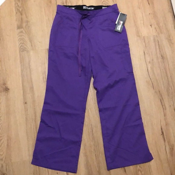 Grey's Anatomy Pants - Grey’s anatomy women’s purple scrubs sz S